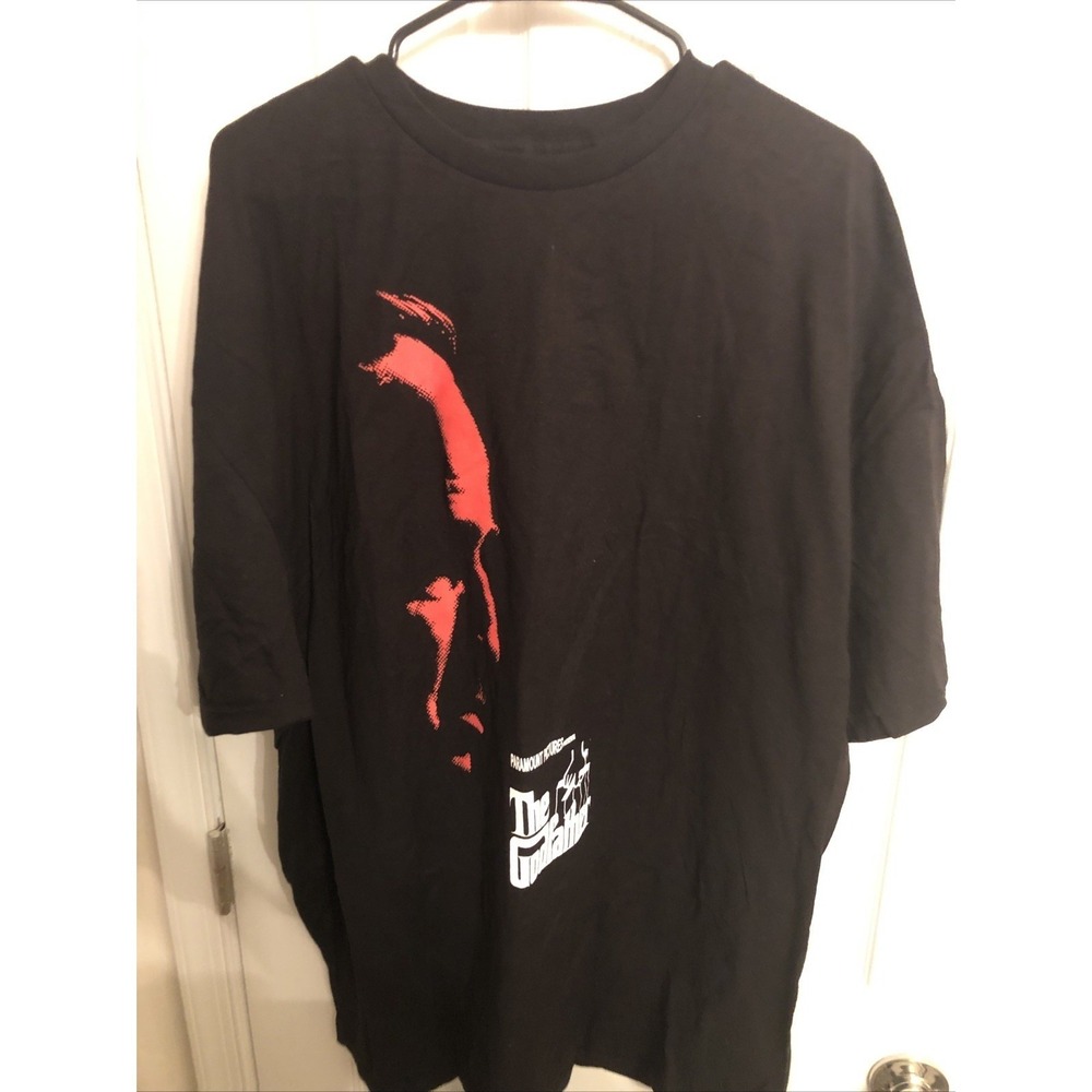 The Godfather "Vito Corleone" Black Graphic Tee From The Godfather. Men 3XL NWT
